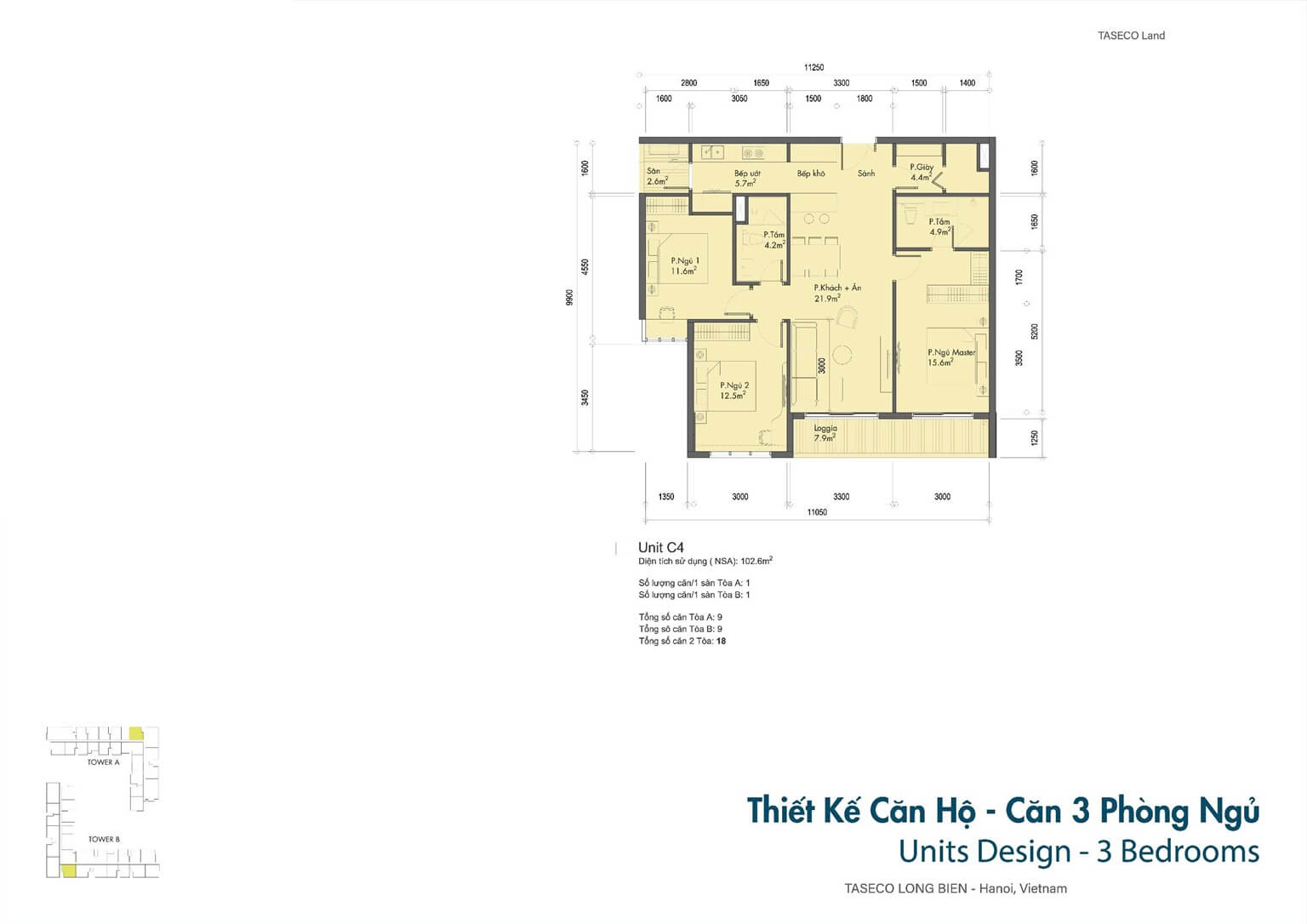 thiết kế căn hộ long biên central