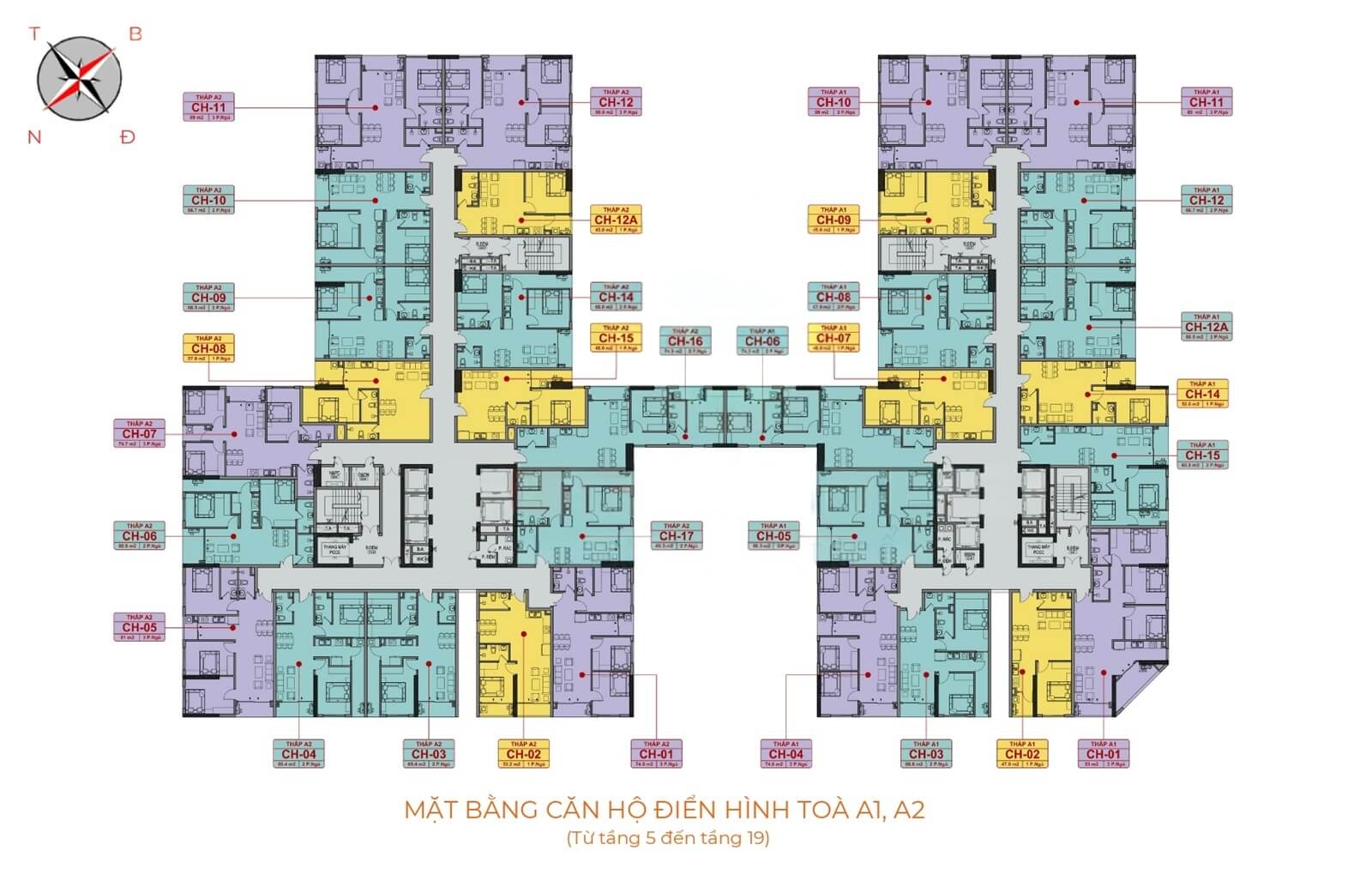 mặt bằng dự án ruby riverside phúc đồng long biên