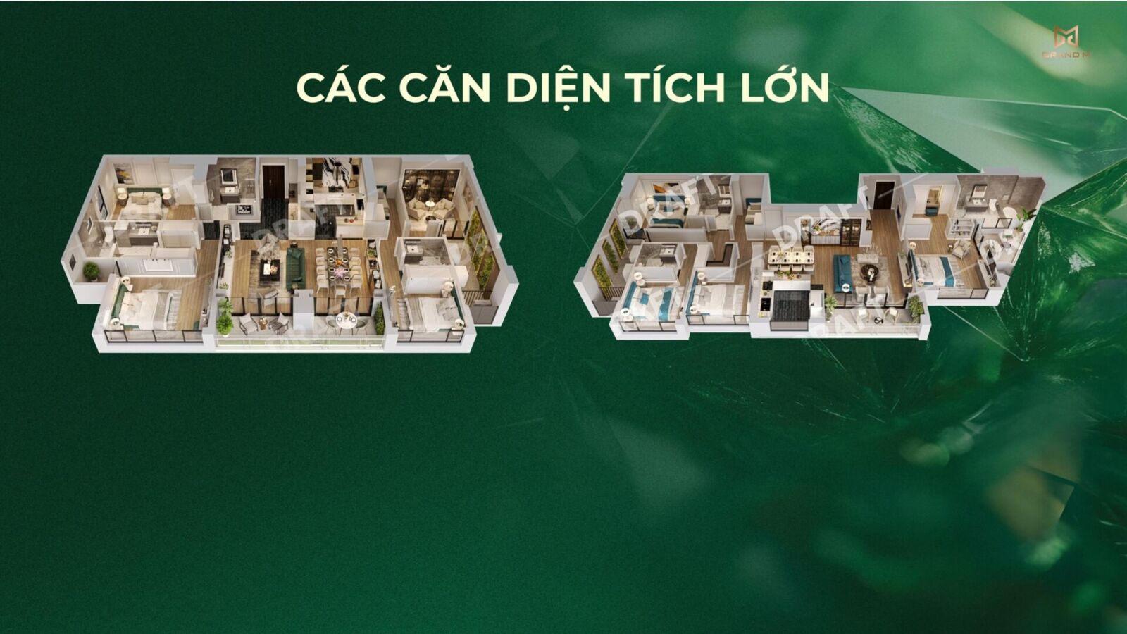 thiết kế căn hộ northern emerald long biên