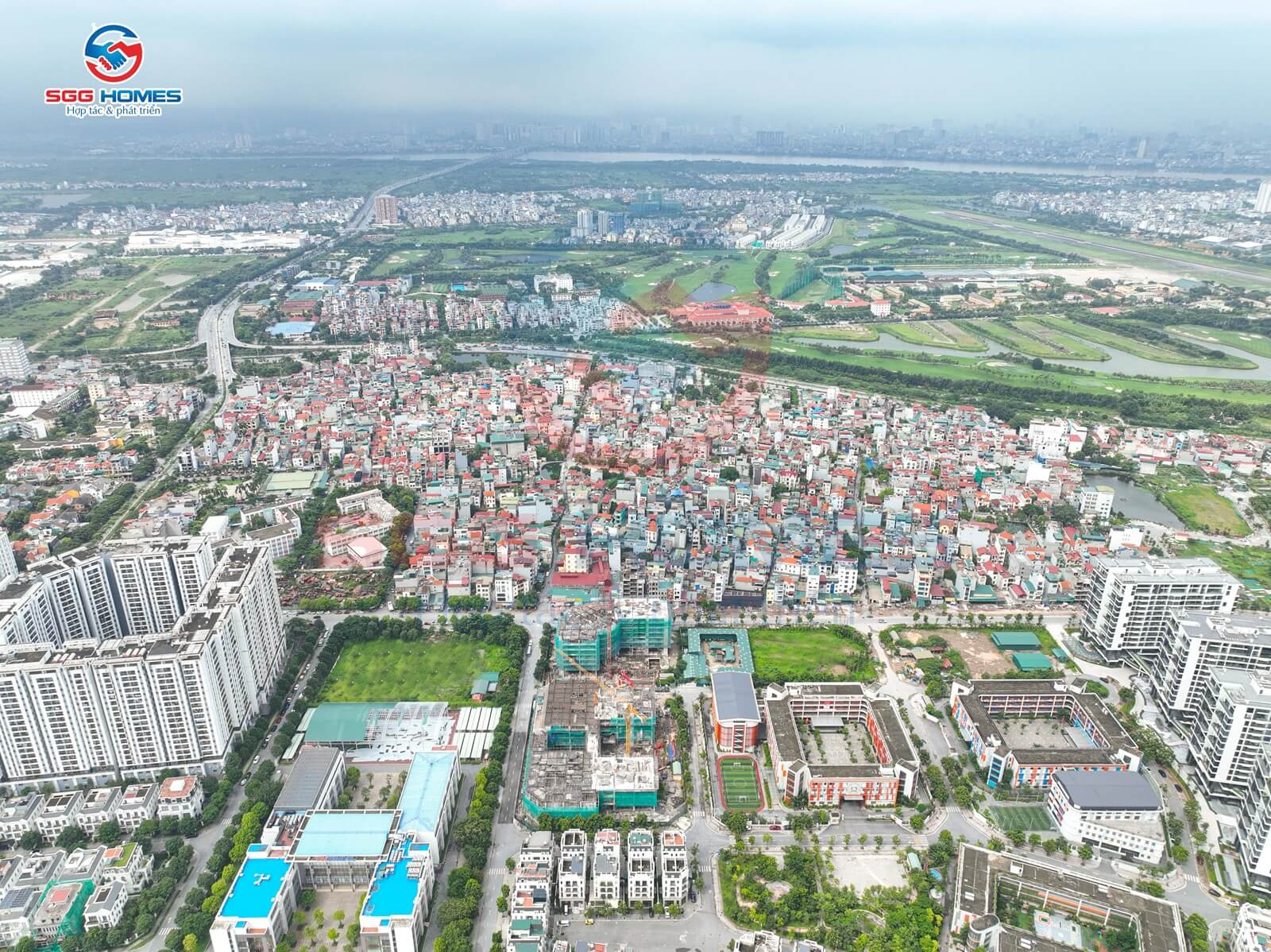 tiến độ xây dựng dự án ruby riverside phúc đồng long biên