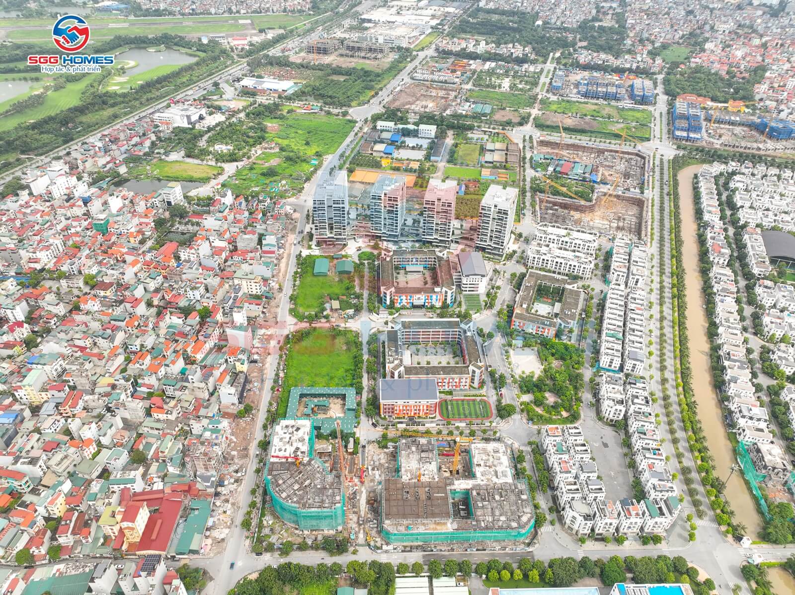tiến độ xây dựng dự án ruby riverside phúc đồng long biên